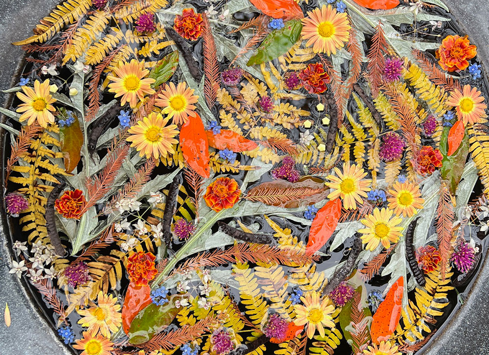 final floating flowers